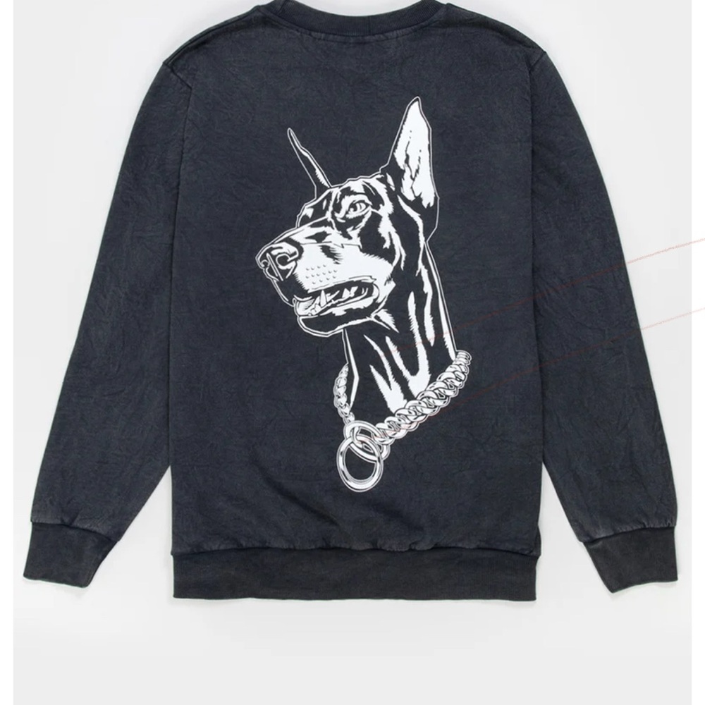 Death Row Records Doberman crewneck sweatshirt - Picture 2 of 2